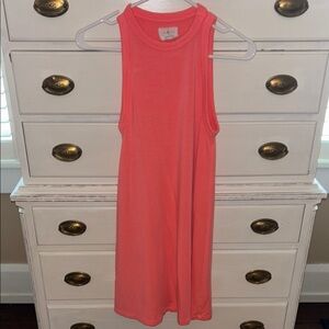 Lou & Grey Coral Asymmetrical Dress